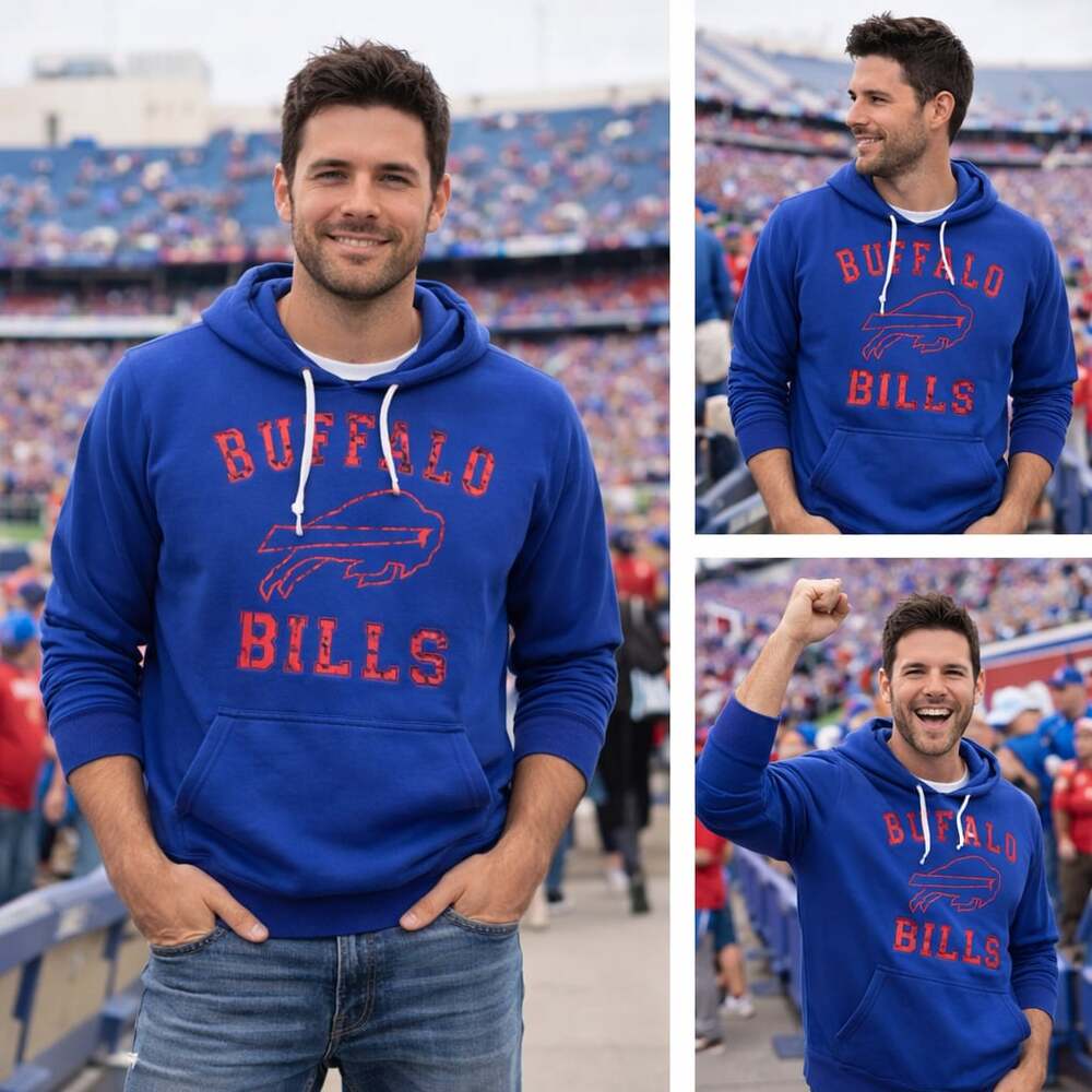 Buffalo Bills Darius Rucker NFL Hoodie Royal Blue Men’s S